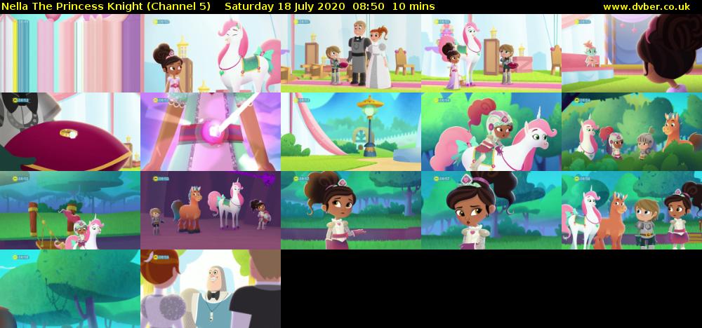 Nella The Princess Knight (Channel 5) Saturday 18 July 2020 08:50 - 09:00