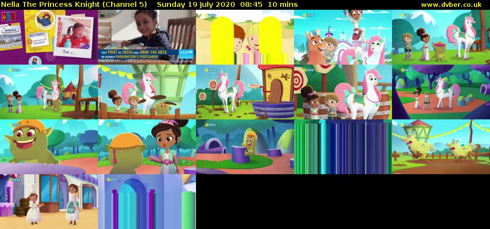 Nella The Princess Knight (Channel 5) Sunday 19 July 2020 08:45 - 08:55