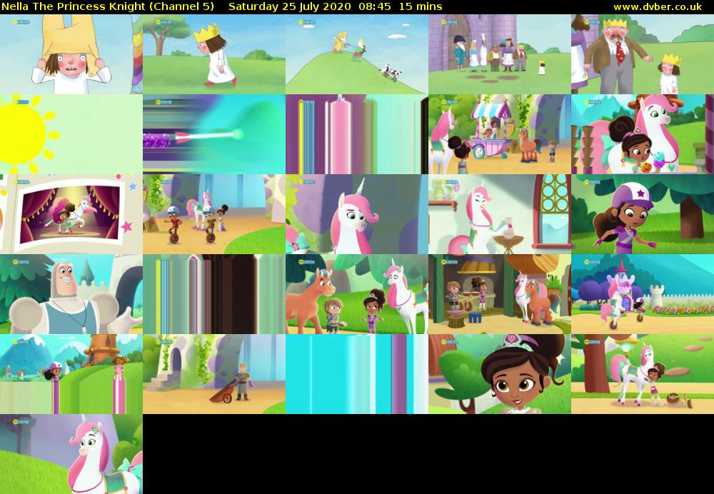 Nella The Princess Knight (Channel 5) Saturday 25 July 2020 08:45 - 09:00