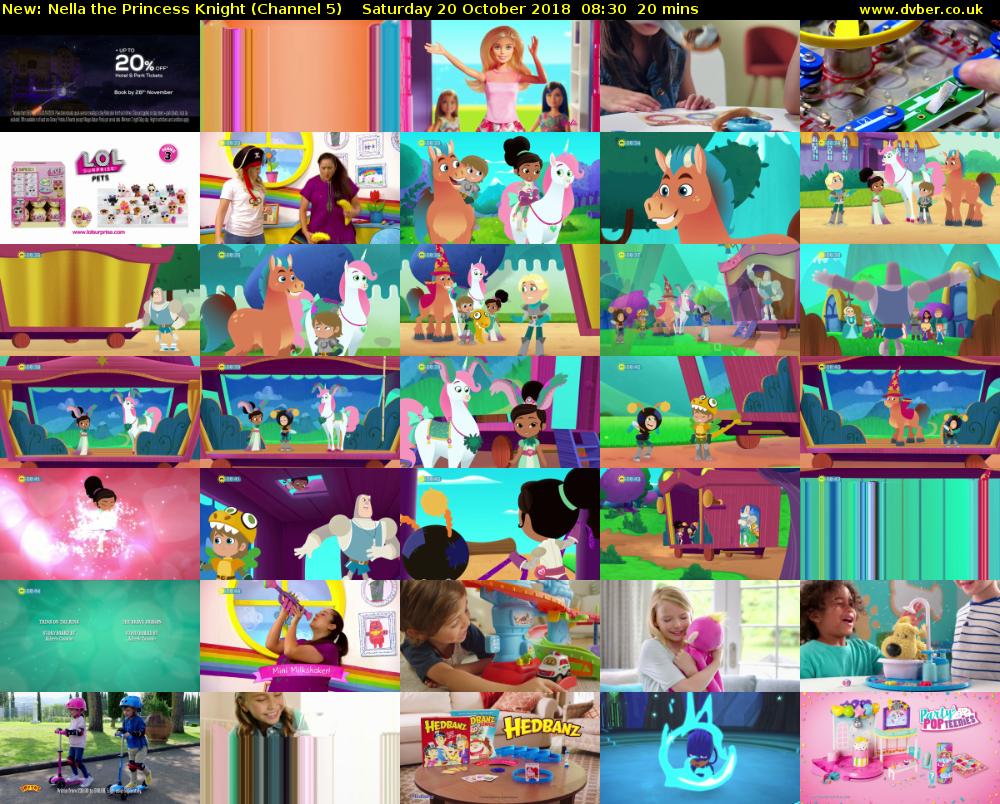Nella the Princess Knight (Channel 5) Saturday 20 October 2018 08:30 - 08:50