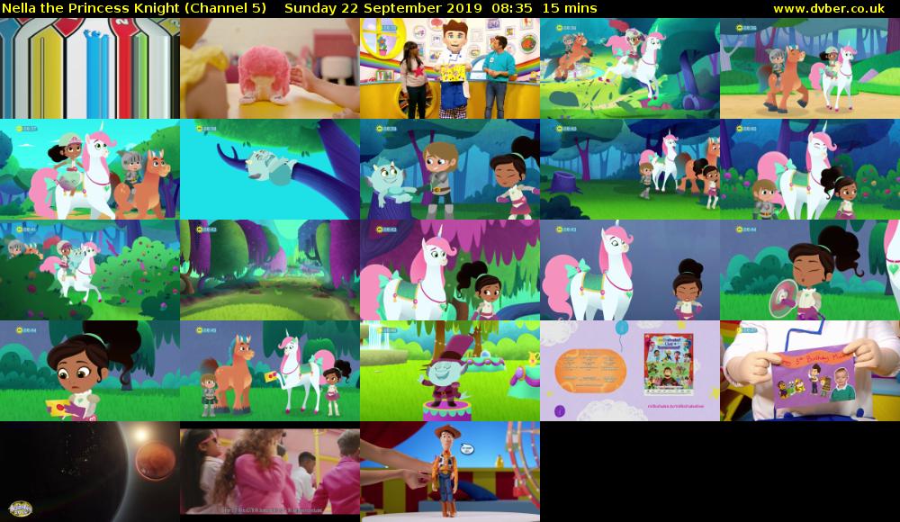 Nella the Princess Knight (Channel 5) Sunday 22 September 2019 08:35 - 08:50