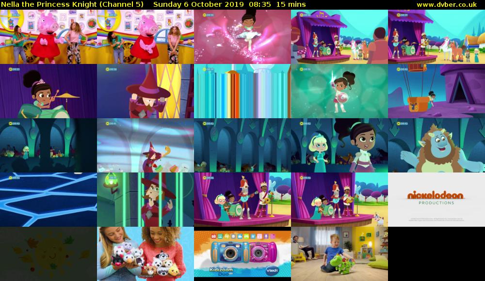 Nella the Princess Knight (Channel 5) Sunday 6 October 2019 08:35 - 08:50