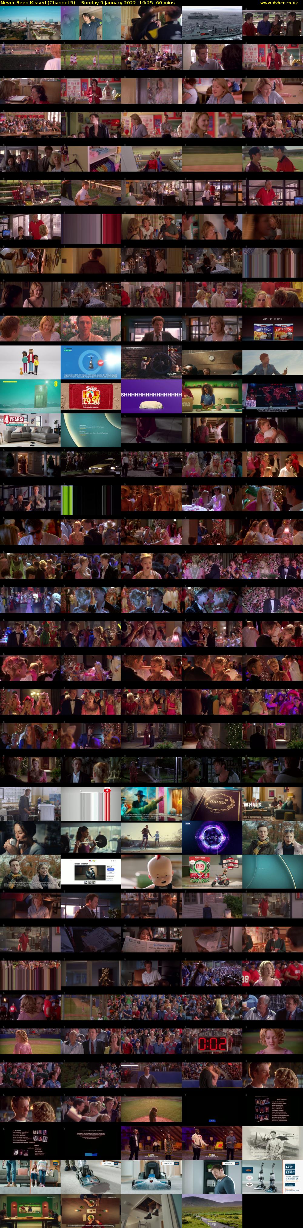 Never Been Kissed (Channel 5) Sunday 9 January 2022 14:25 - 15:25