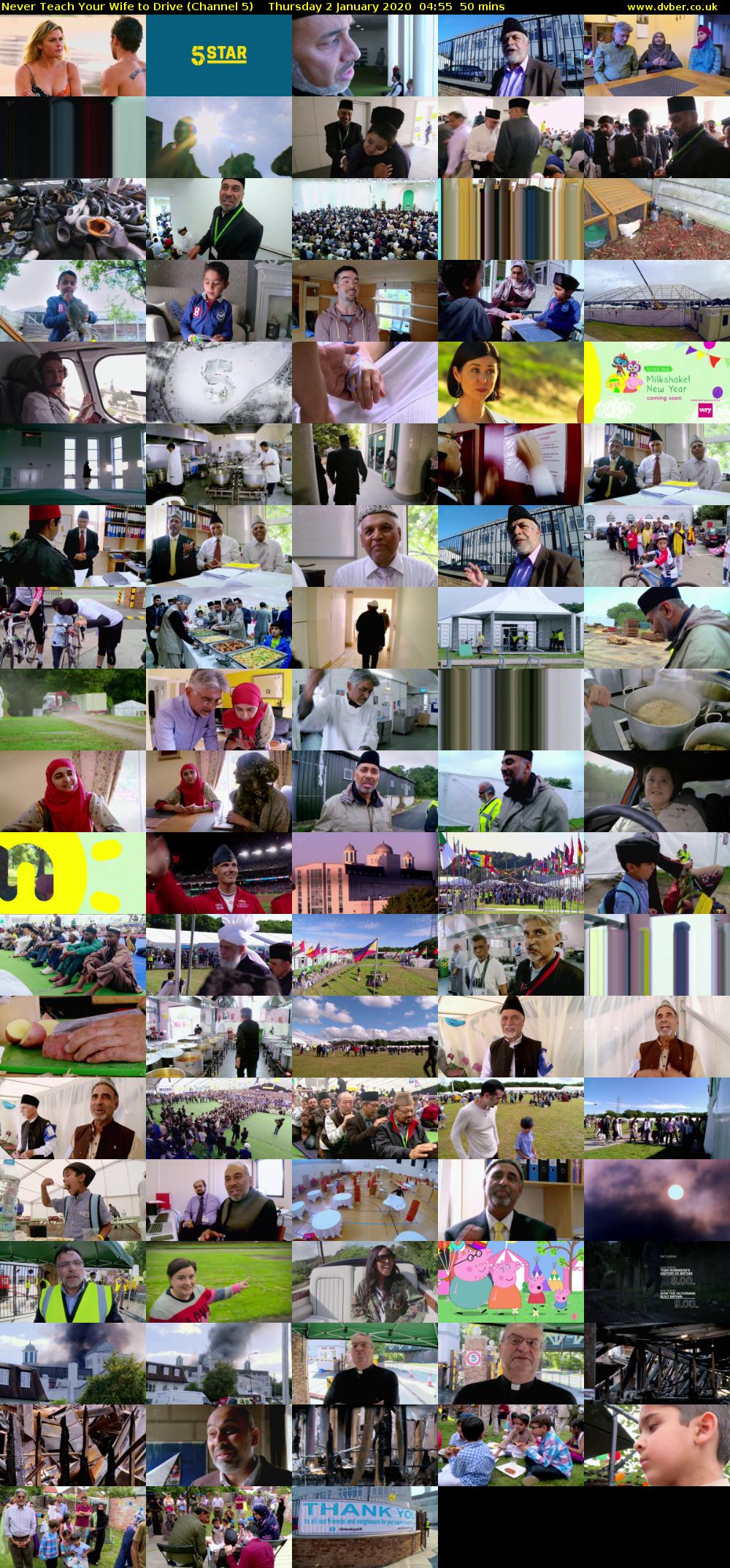 Never Teach Your Wife to Drive (Channel 5) Thursday 2 January 2020 04:55 - 05:45