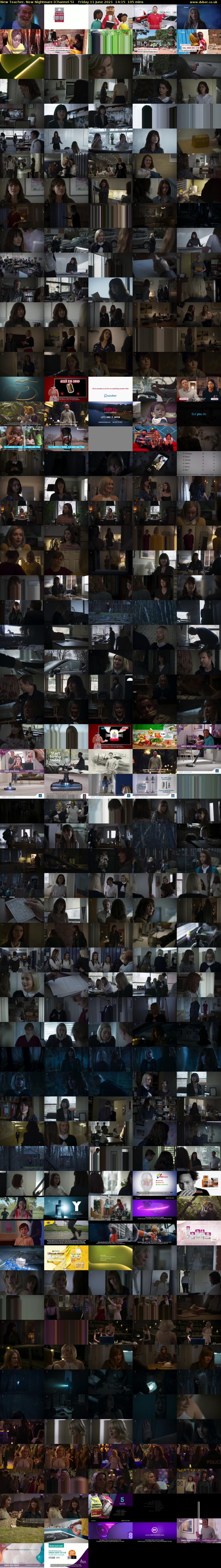 New Teacher, New Nightmare (Channel 5) Friday 11 June 2021 14:15 - 16:00