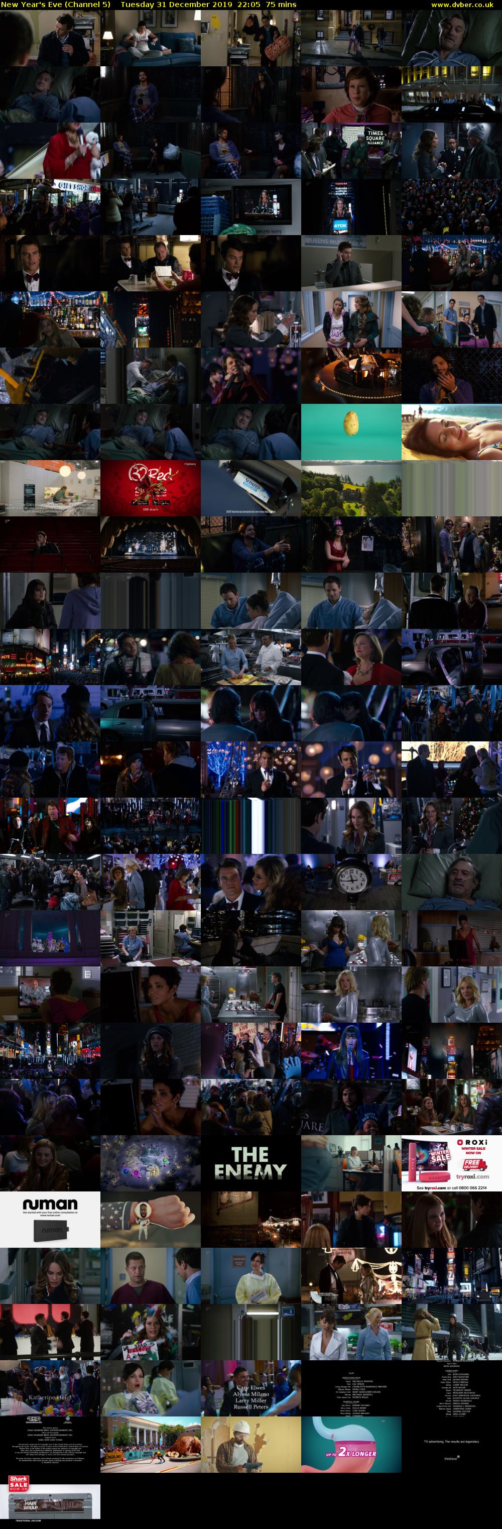 New Year's Eve (Channel 5) Tuesday 31 December 2019 22:05 - 23:20