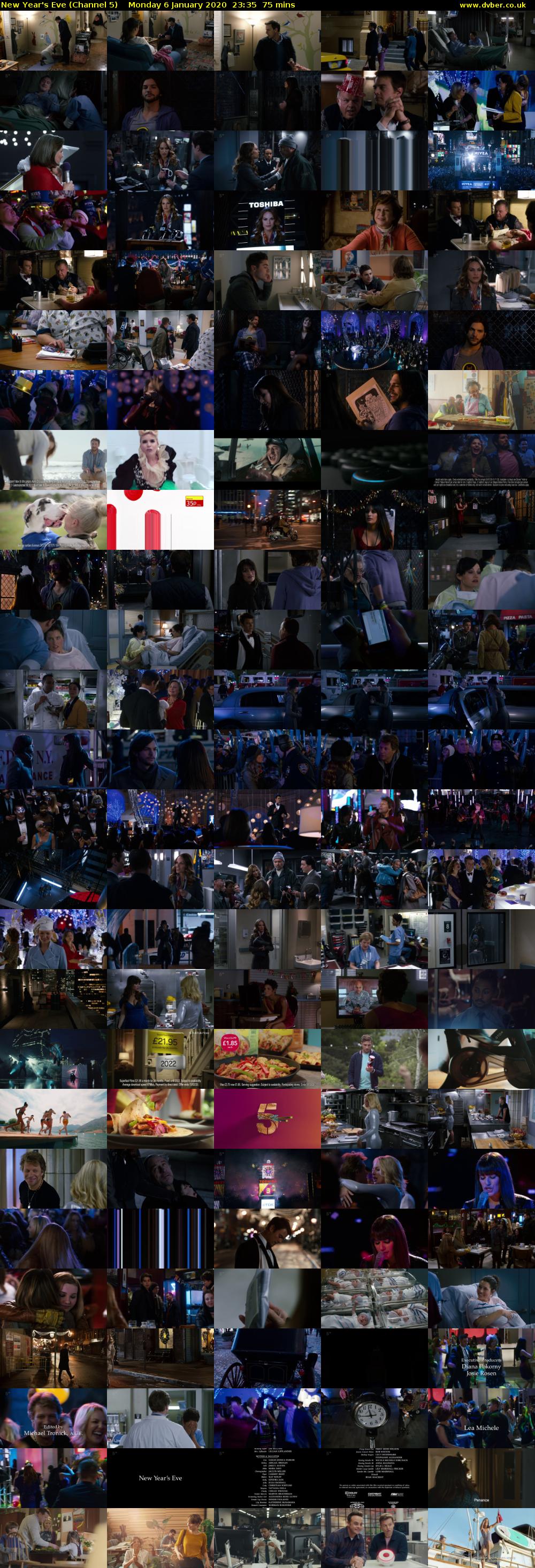 New Year's Eve (Channel 5) Monday 6 January 2020 23:35 - 00:50