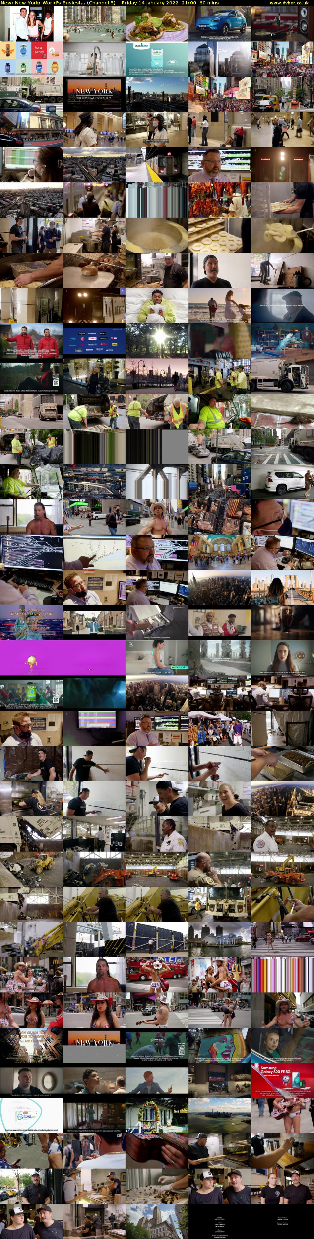 New York: World's Busiest... (Channel 5) Friday 14 January 2022 21:00 - 22:00