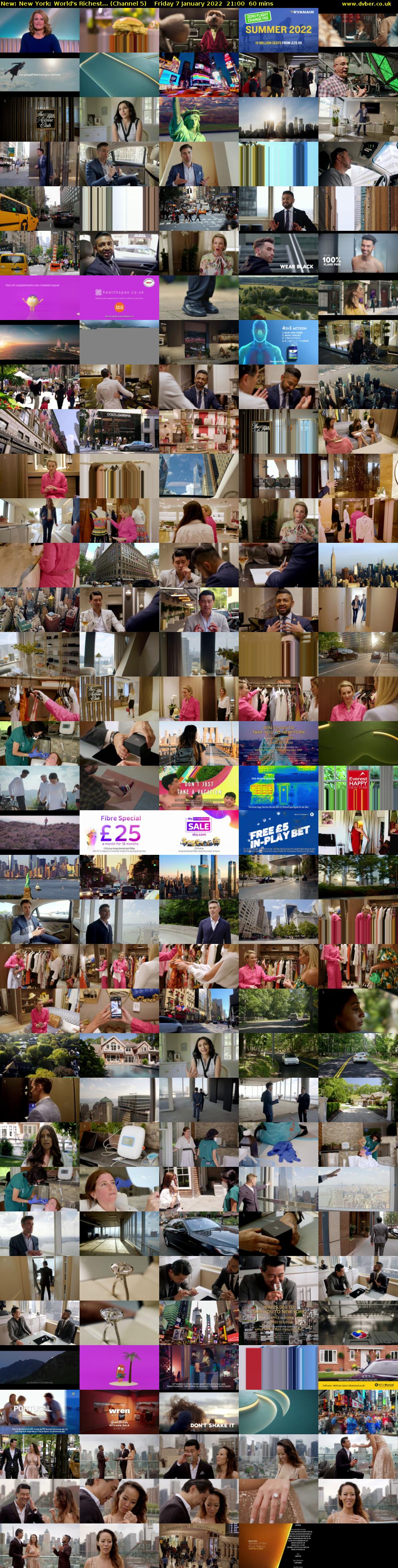 New York: World's Richest... (Channel 5) Friday 7 January 2022 21:00 - 22:00