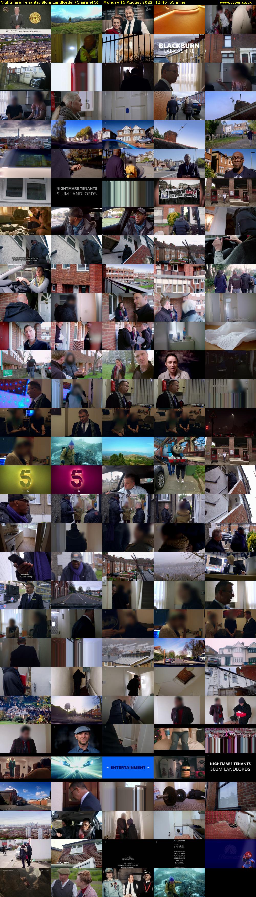 Nightmare Tenants, Slum Landlords  (Channel 5) Monday 15 August 2022 12:45 - 13:40