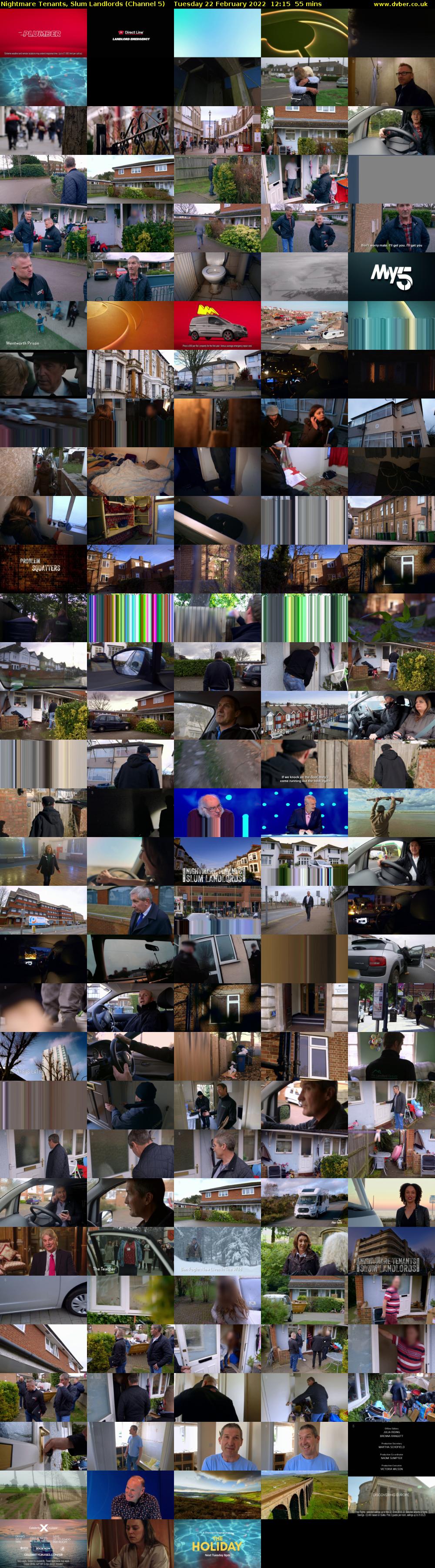 Nightmare Tenants, Slum Landlords (Channel 5) Tuesday 22 February 2022 12:15 - 13:10