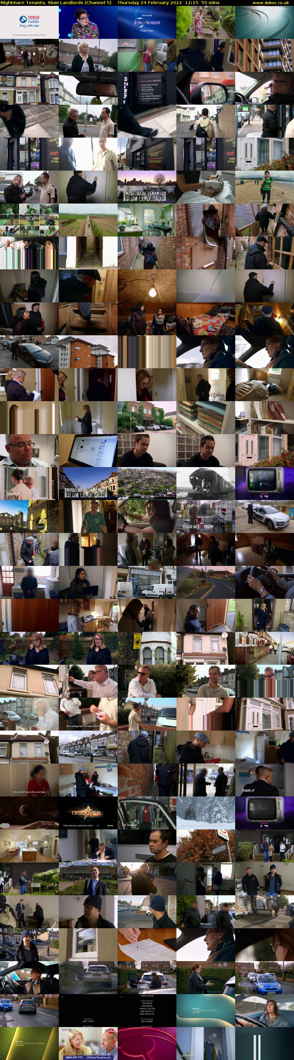 Nightmare Tenants, Slum Landlords (Channel 5) Thursday 24 February 2022 12:15 - 13:10