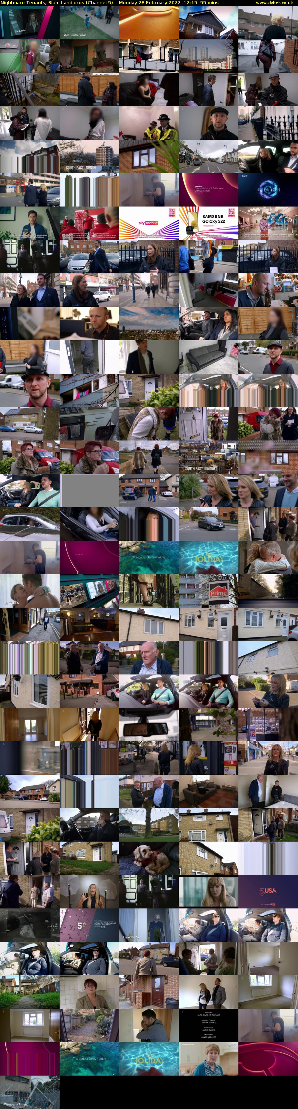 Nightmare Tenants, Slum Landlords (Channel 5) Monday 28 February 2022 12:15 - 13:10