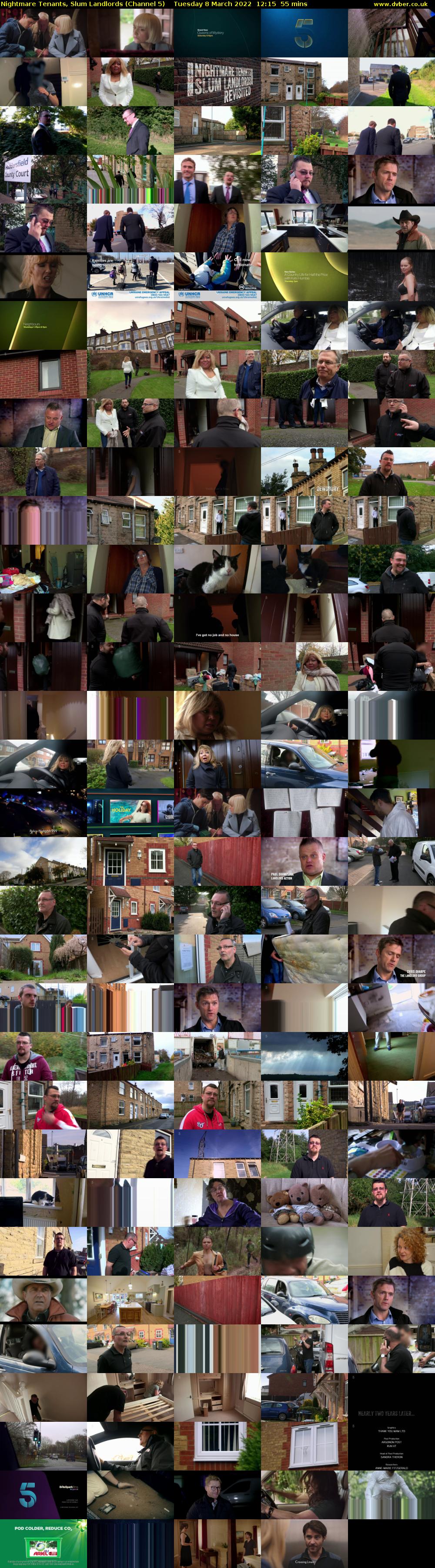 Nightmare Tenants, Slum Landlords (Channel 5) Tuesday 8 March 2022 12:15 - 13:10
