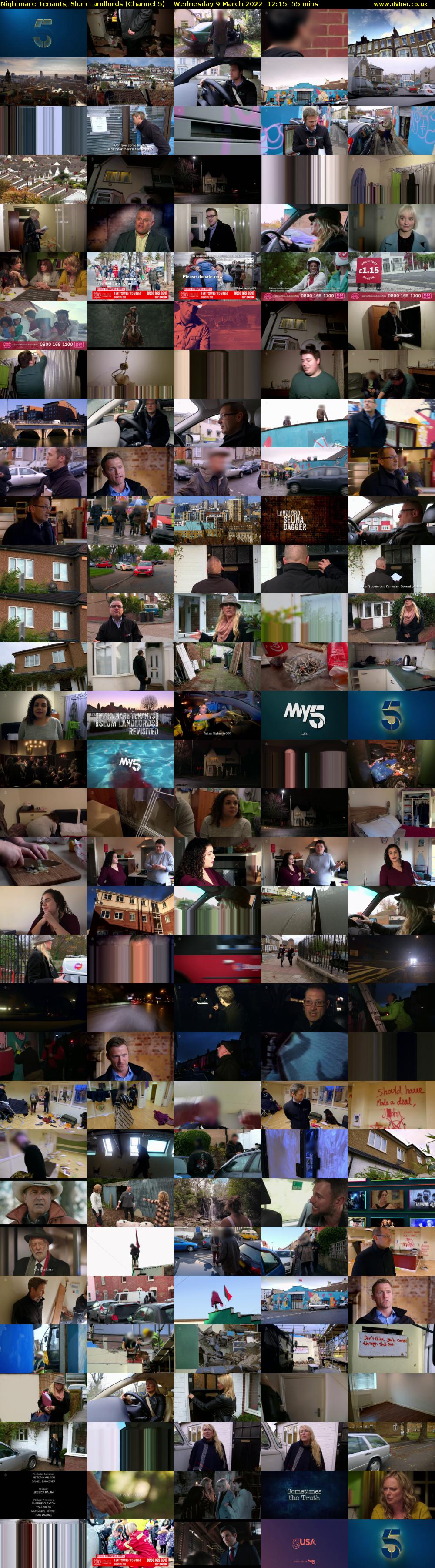 Nightmare Tenants, Slum Landlords (Channel 5) Wednesday 9 March 2022 12:15 - 13:10