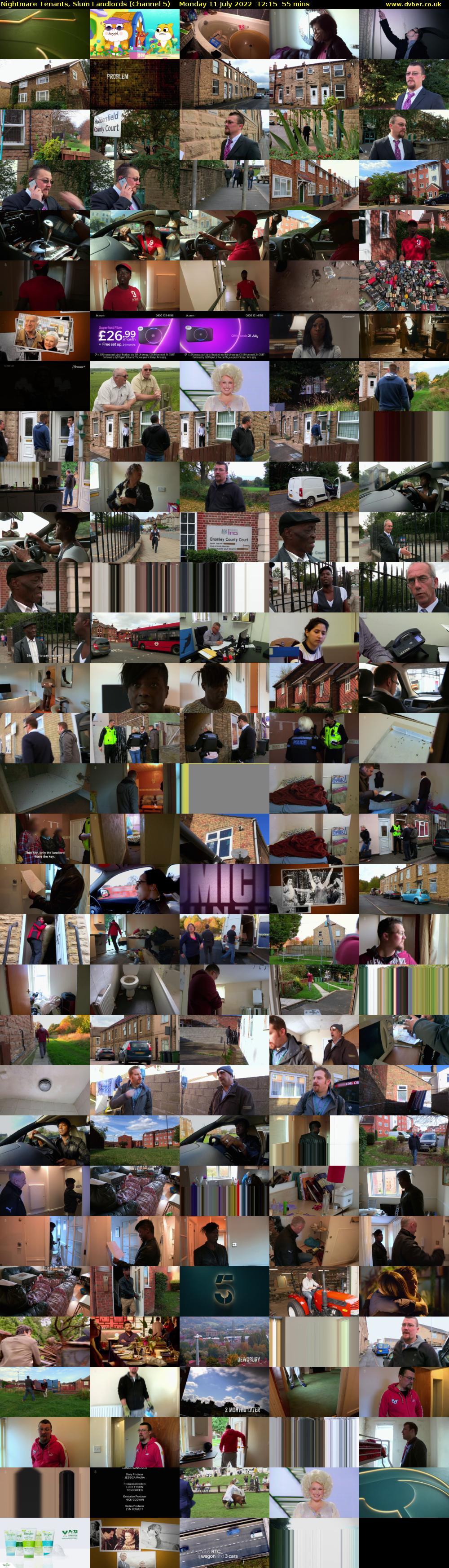 Nightmare Tenants, Slum Landlords (Channel 5) Monday 11 July 2022 12:15 - 13:10