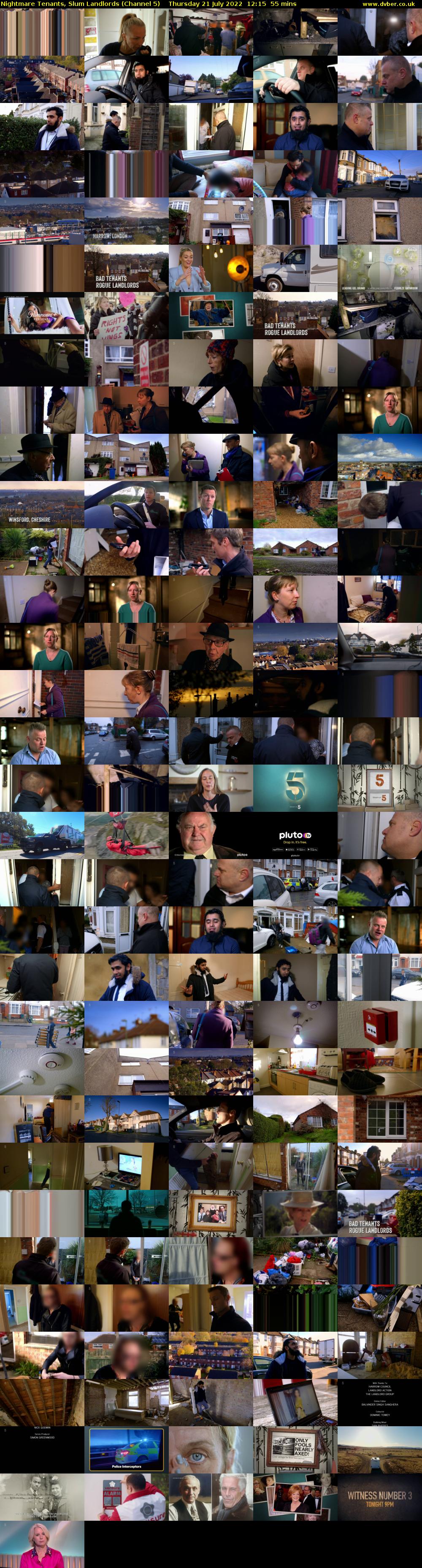 Nightmare Tenants, Slum Landlords (Channel 5) Thursday 21 July 2022 12:15 - 13:10