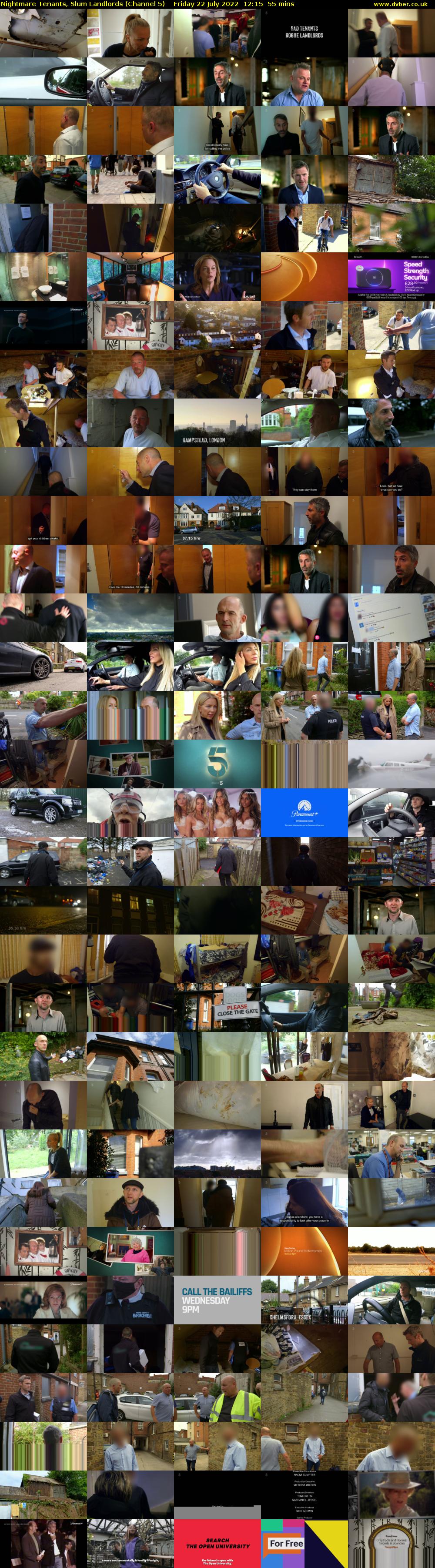 Nightmare Tenants, Slum Landlords (Channel 5) Friday 22 July 2022 12:15 - 13:10