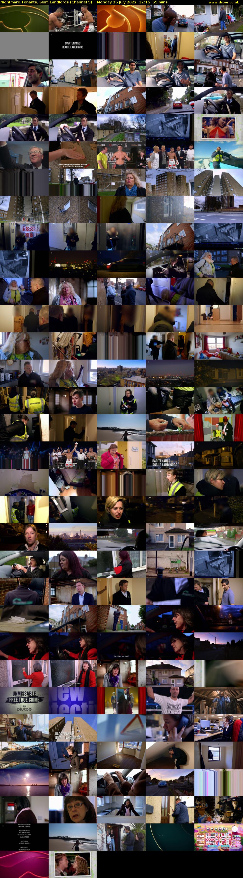Nightmare Tenants, Slum Landlords (Channel 5) Monday 25 July 2022 12:15 - 13:10