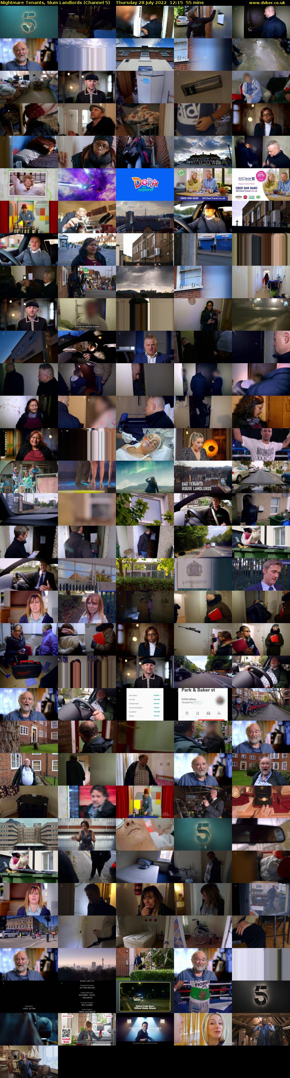 Nightmare Tenants, Slum Landlords (Channel 5) Thursday 28 July 2022 12:15 - 13:10