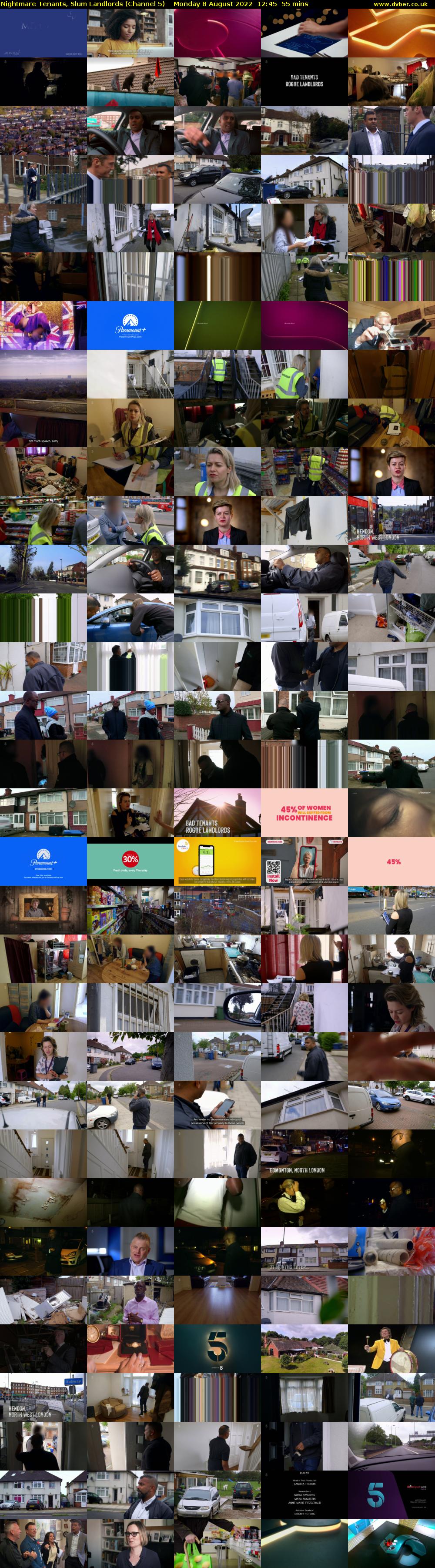 Nightmare Tenants, Slum Landlords (Channel 5) Monday 8 August 2022 12:45 - 13:40