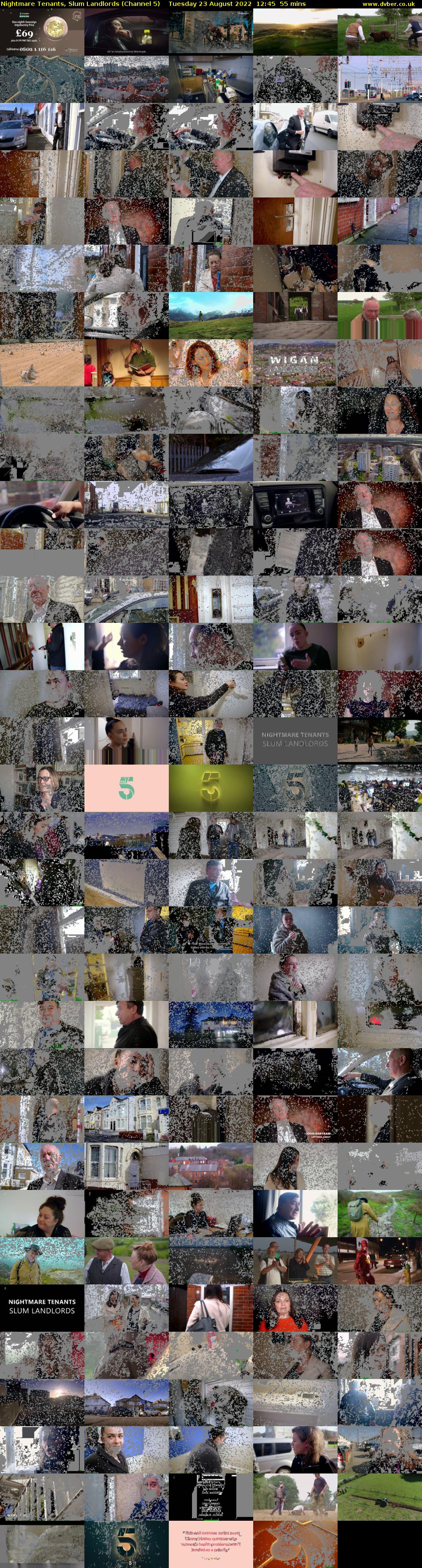 Nightmare Tenants, Slum Landlords (Channel 5) Tuesday 23 August 2022 12:45 - 13:40