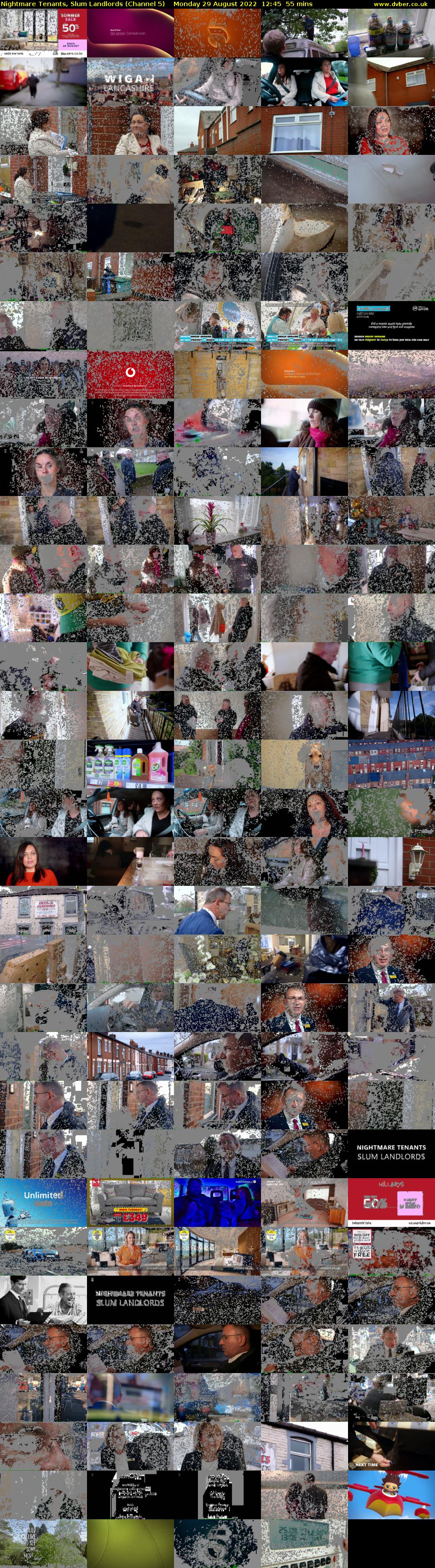 Nightmare Tenants, Slum Landlords (Channel 5) Monday 29 August 2022 12:45 - 13:40