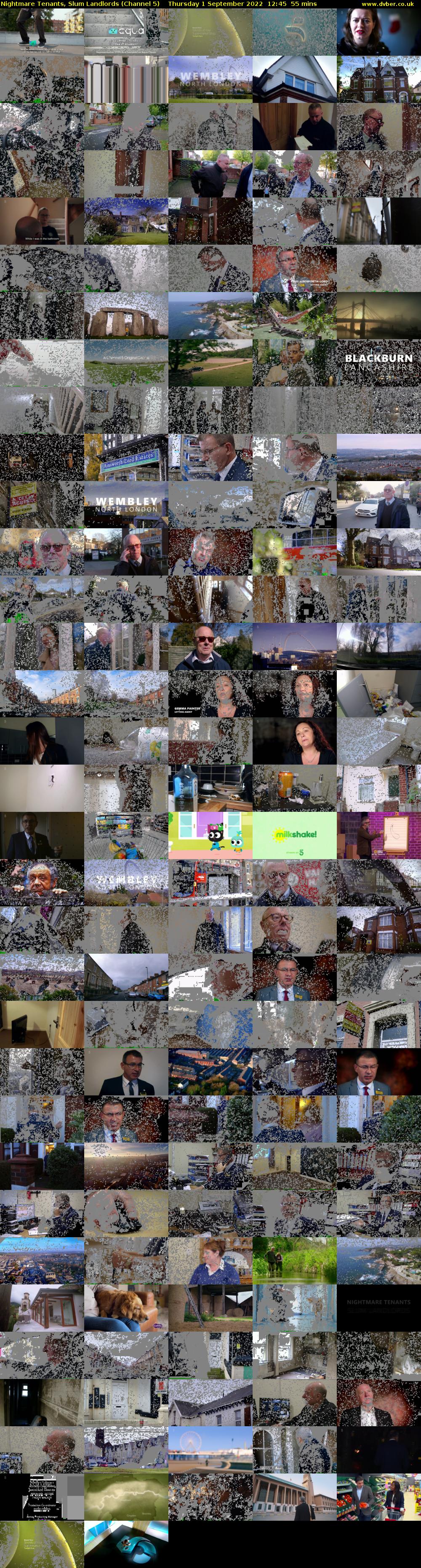Nightmare Tenants, Slum Landlords (Channel 5) Thursday 1 September 2022 12:45 - 13:40