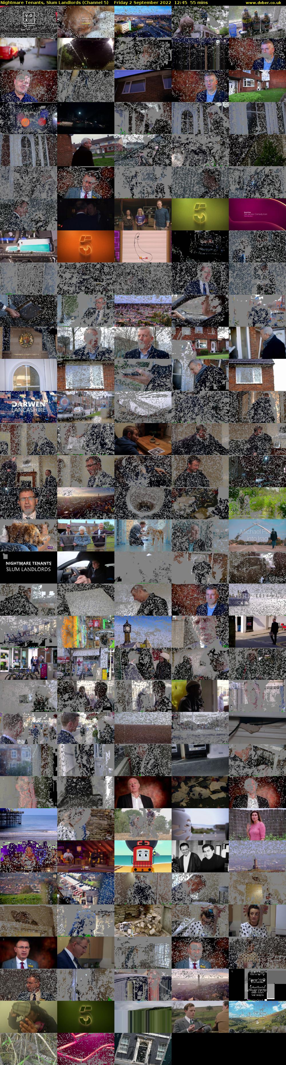 Nightmare Tenants, Slum Landlords (Channel 5) Friday 2 September 2022 12:45 - 13:40