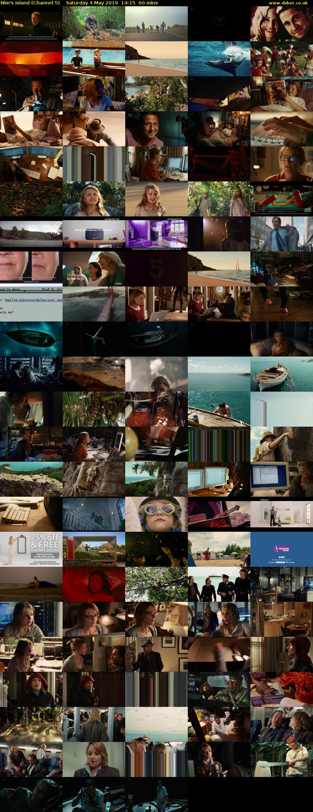 Nim's Island (Channel 5) Saturday 4 May 2019 14:15 - 15:15
