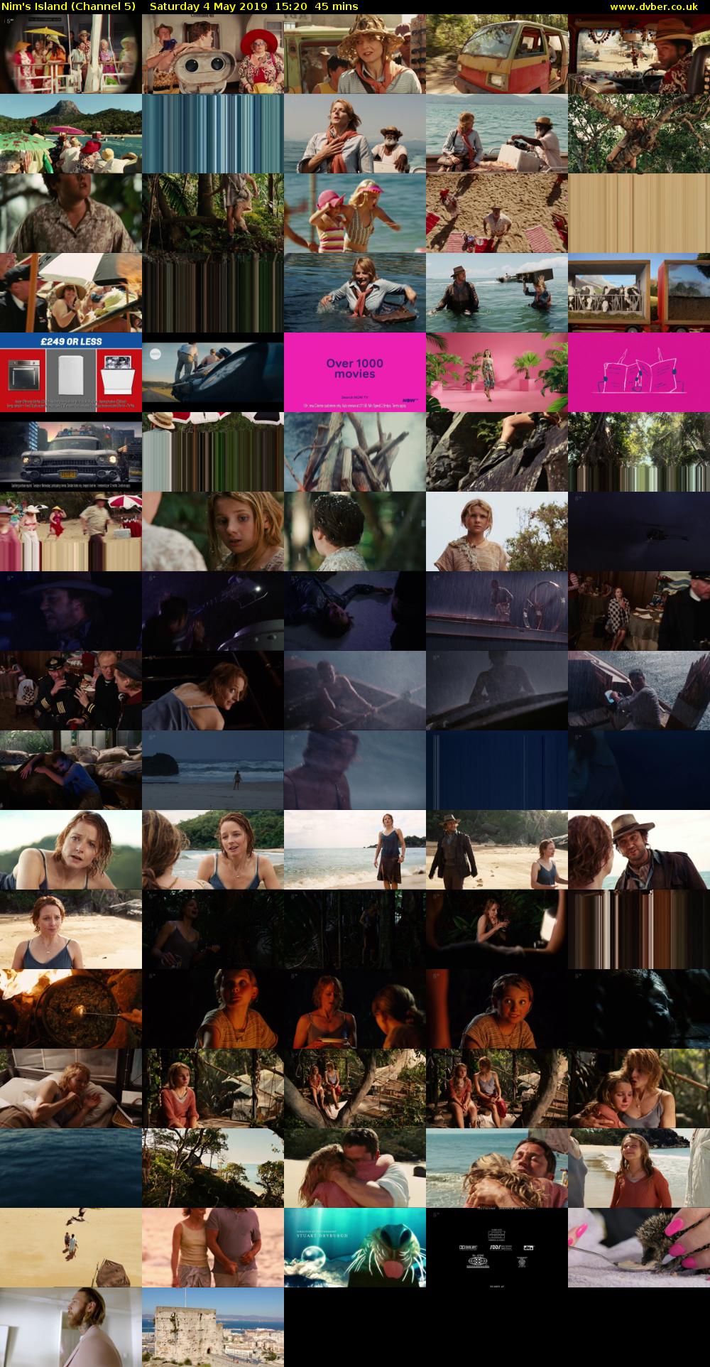 Nim's Island (Channel 5) Saturday 4 May 2019 15:20 - 16:05