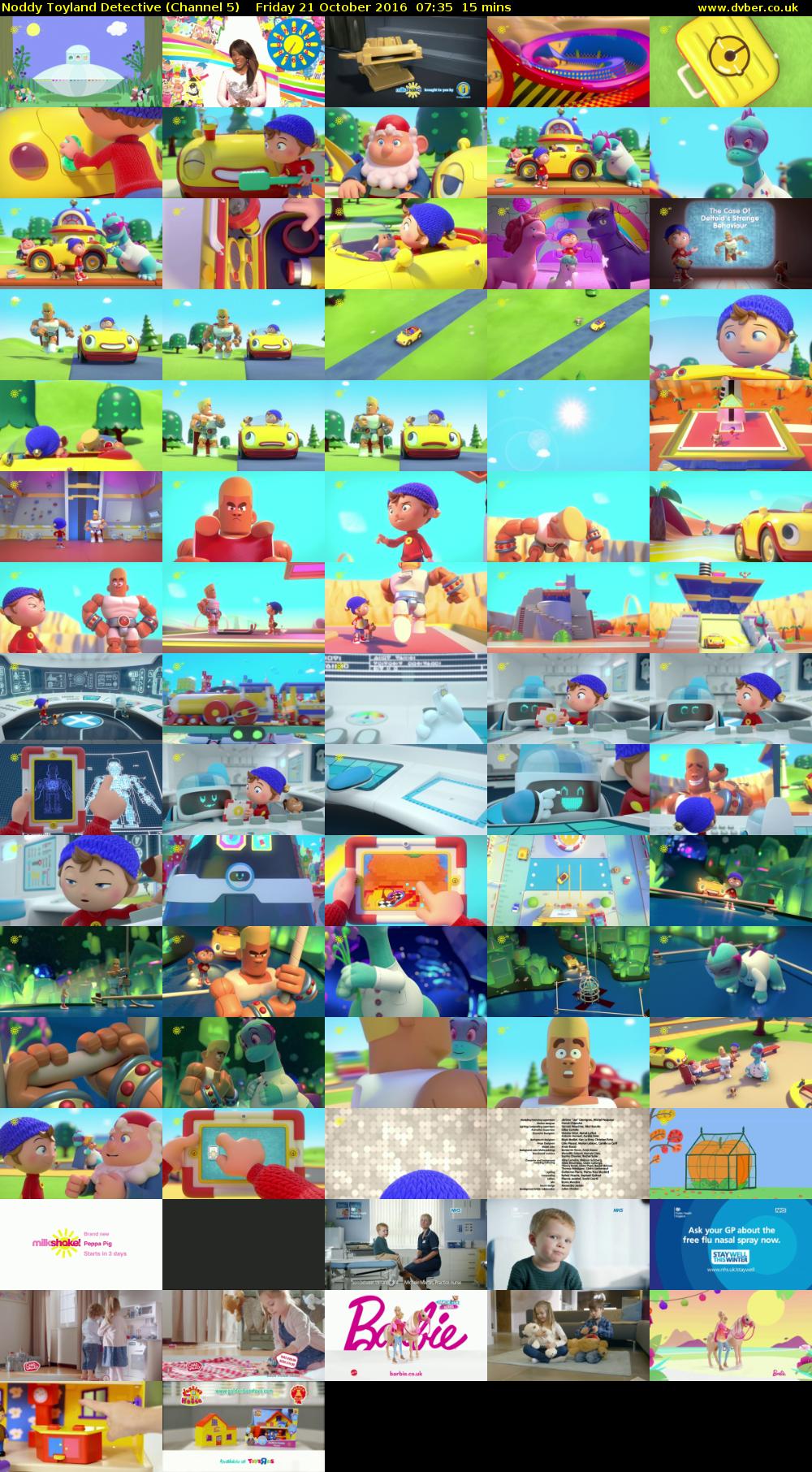 Noddy Toyland Detective (Channel 5) Friday 21 October 2016 07:35 - 07:50