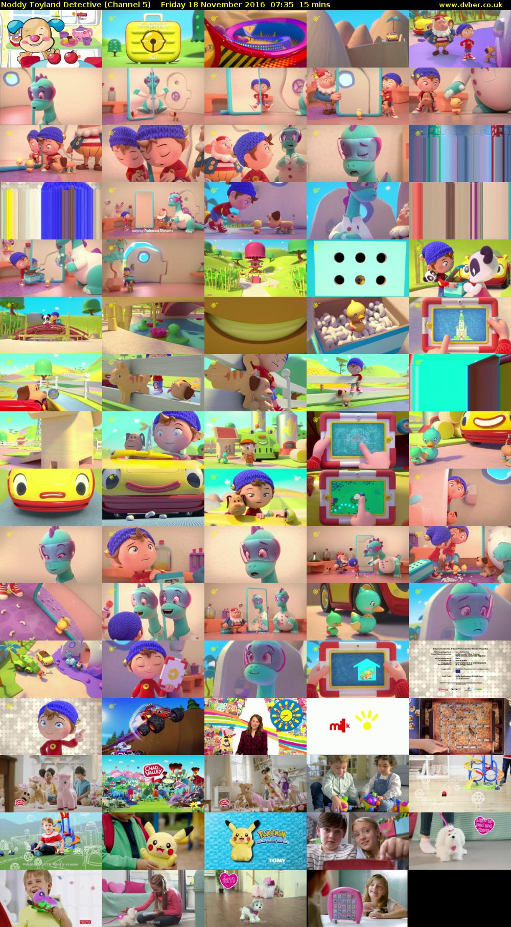 Noddy Toyland Detective (Channel 5) Friday 18 November 2016 07:35 - 07:50