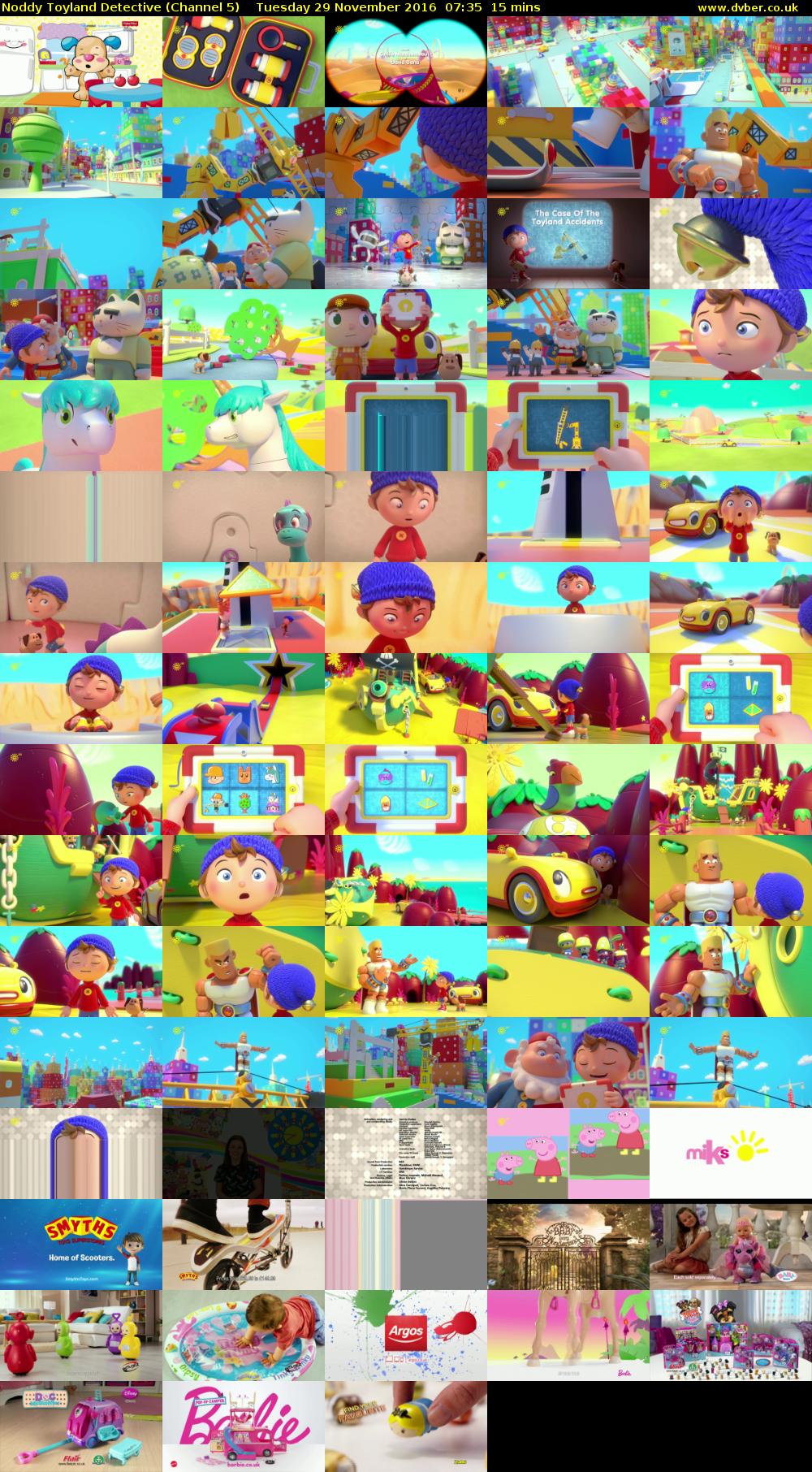 Noddy Toyland Detective (Channel 5) Tuesday 29 November 2016 07:35 - 07:50