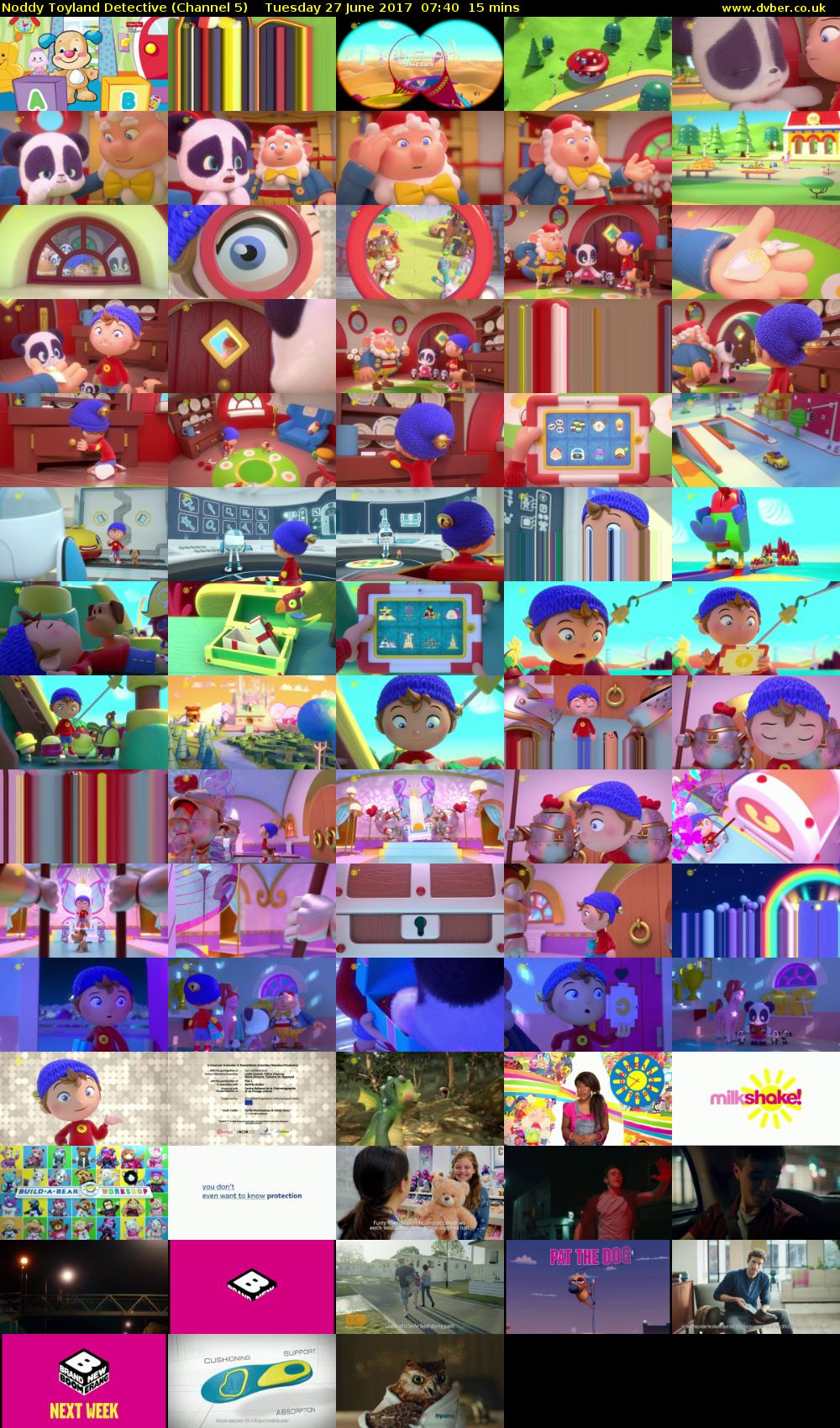 Noddy Toyland Detective (Channel 5) Tuesday 27 June 2017 07:40 - 07:55