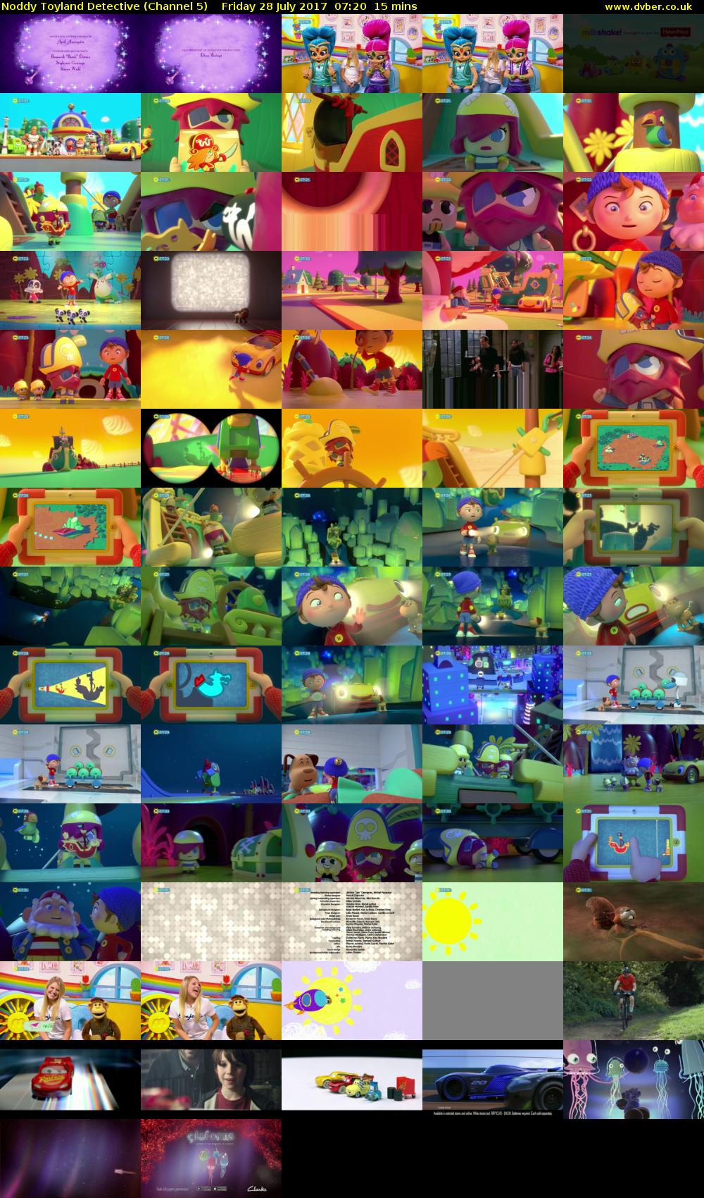 Noddy Toyland Detective (Channel 5) Friday 28 July 2017 07:20 - 07:35