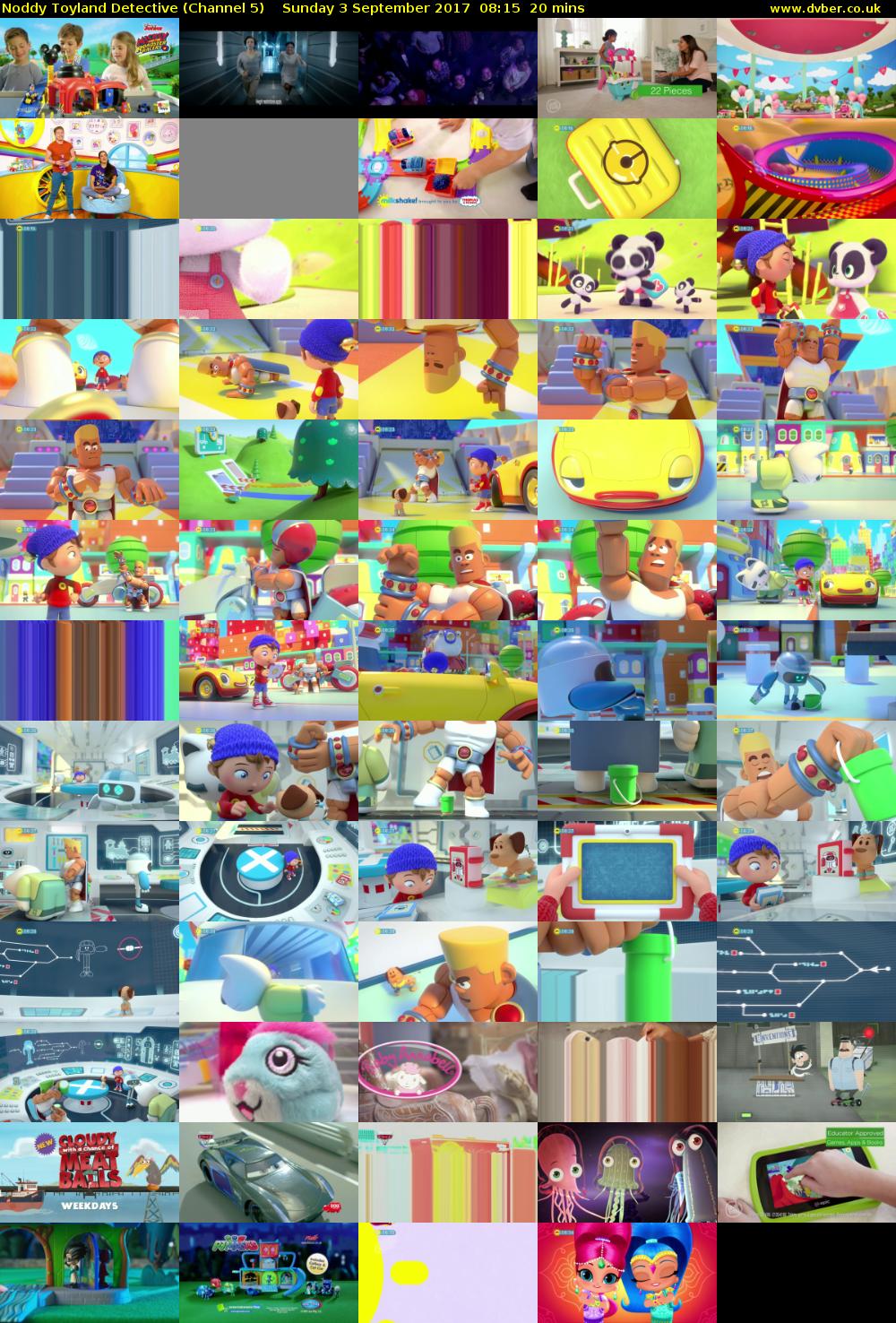 Noddy Toyland Detective (Channel 5) Sunday 3 September 2017 08:15 - 08:35