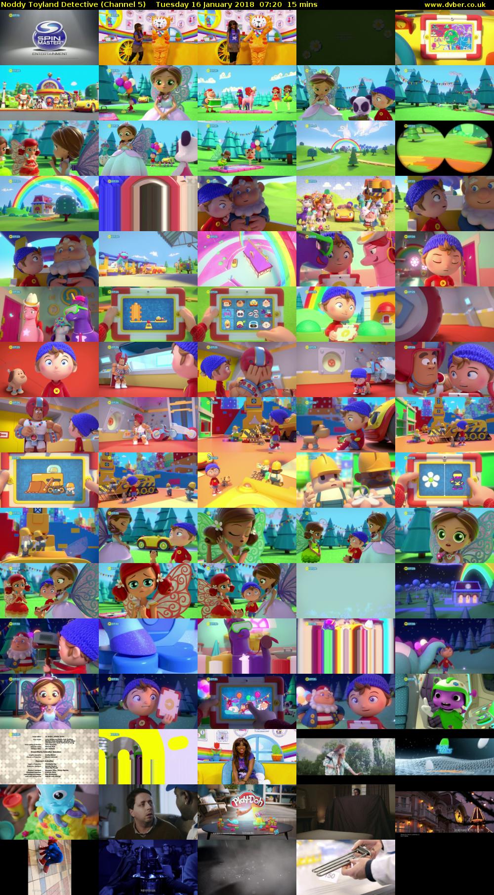 Noddy Toyland Detective (Channel 5) Tuesday 16 January 2018 07:20 - 07:35