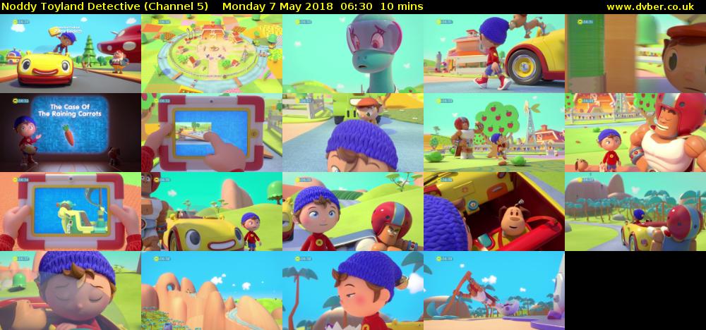 Noddy Toyland Detective (Channel 5) Monday 7 May 2018 06:30 - 06:40