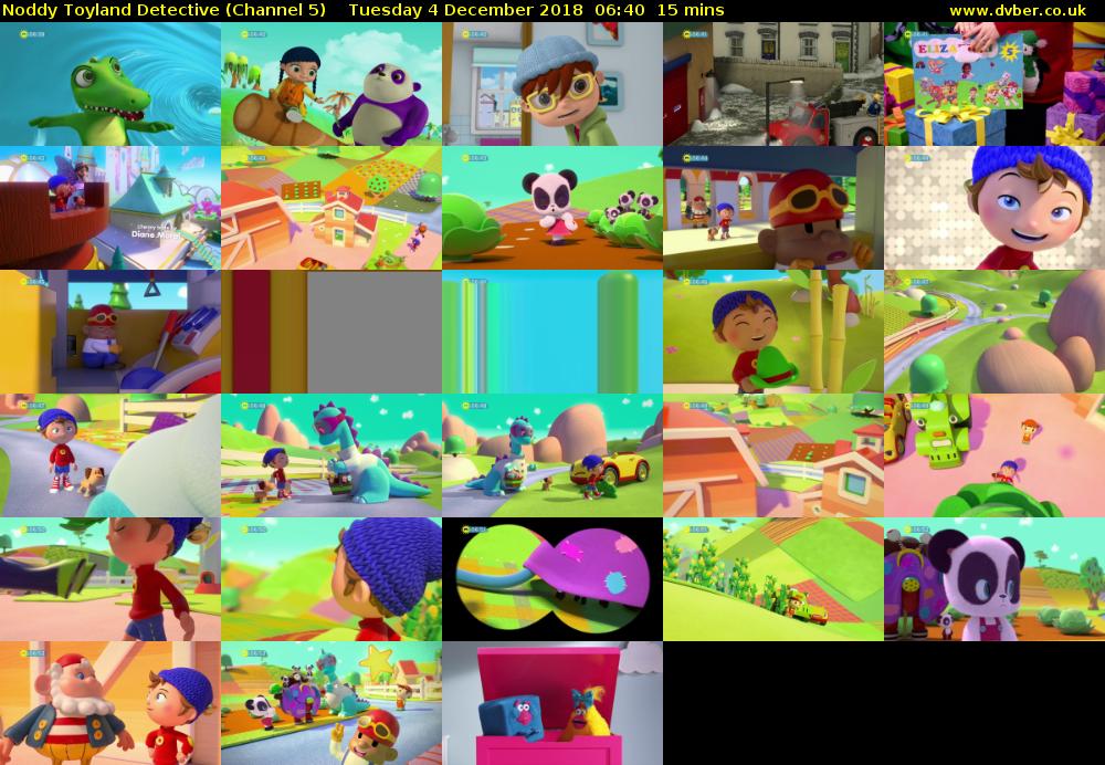Noddy Toyland Detective (Channel 5) Tuesday 4 December 2018 06:40 - 06:55