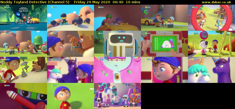 Noddy Toyland Detective (Channel 5) Friday 29 May 2020 06:40 - 06:50