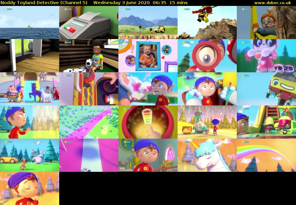 Noddy Toyland Detective (Channel 5) Wednesday 3 June 2020 06:35 - 06:50