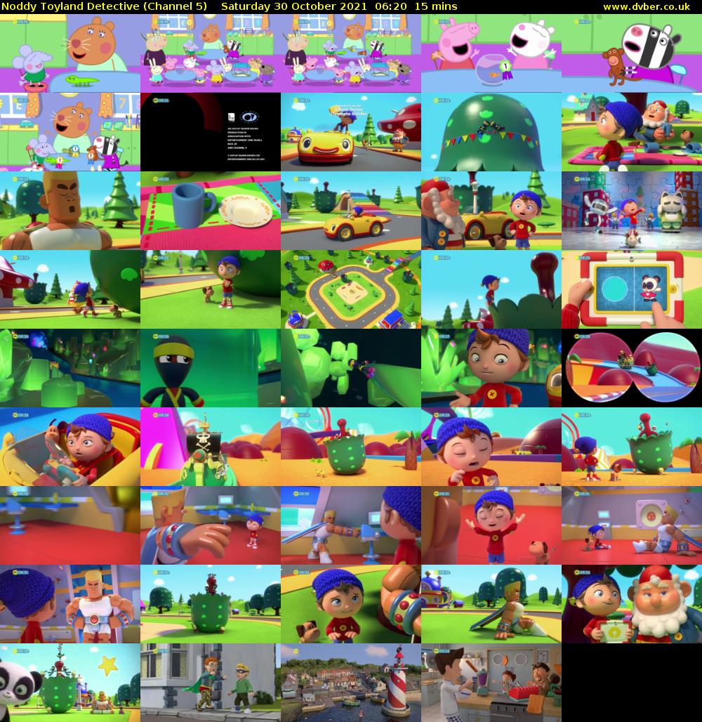 Noddy Toyland Detective (Channel 5) Saturday 30 October 2021 06:20 - 06:35