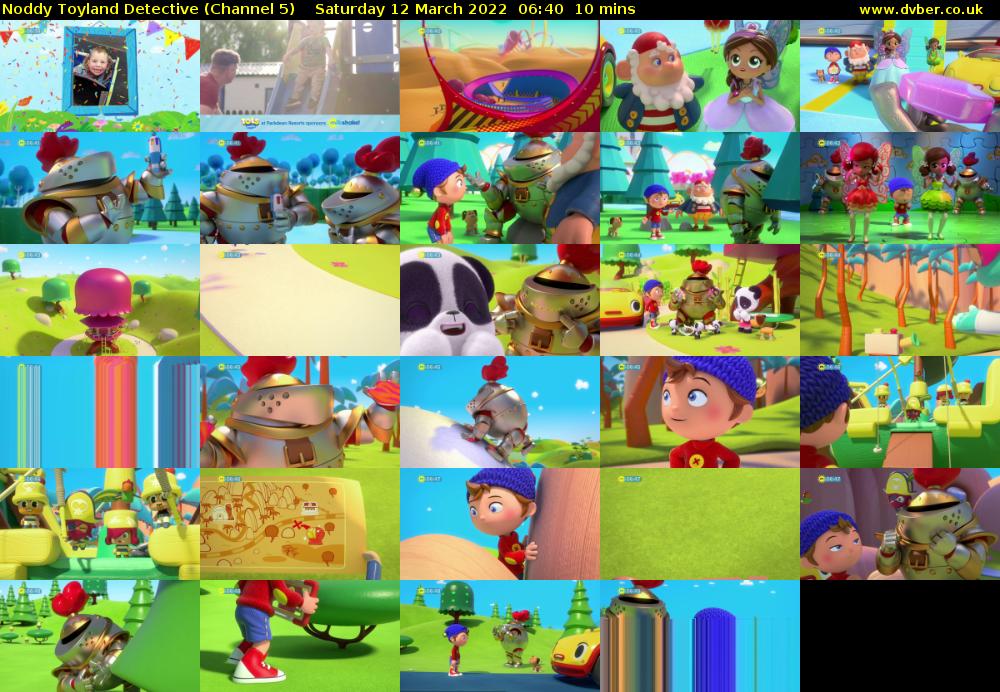 Noddy Toyland Detective (Channel 5) Saturday 12 March 2022 06:40 - 06:50