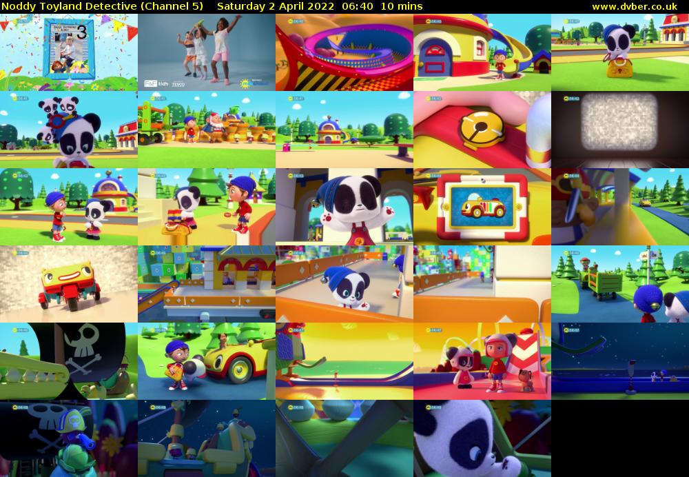Noddy Toyland Detective (Channel 5) Saturday 2 April 2022 06:40 - 06:50