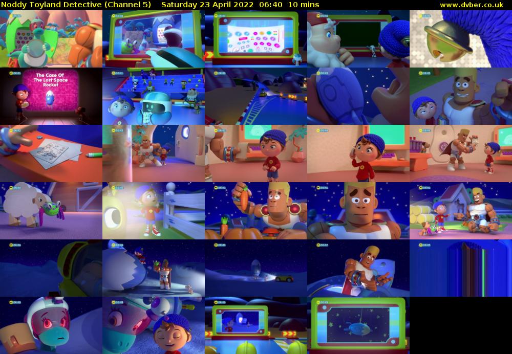 Noddy Toyland Detective (Channel 5) Saturday 23 April 2022 06:40 - 06:50