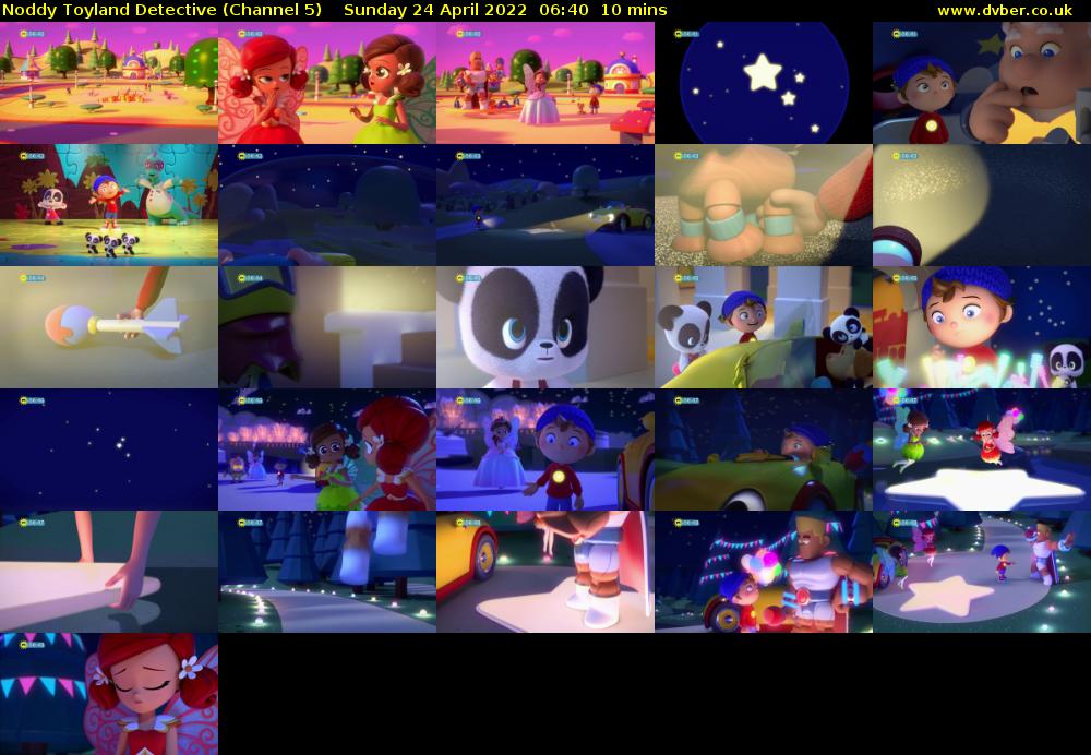 Noddy Toyland Detective (Channel 5) Sunday 24 April 2022 06:40 - 06:50