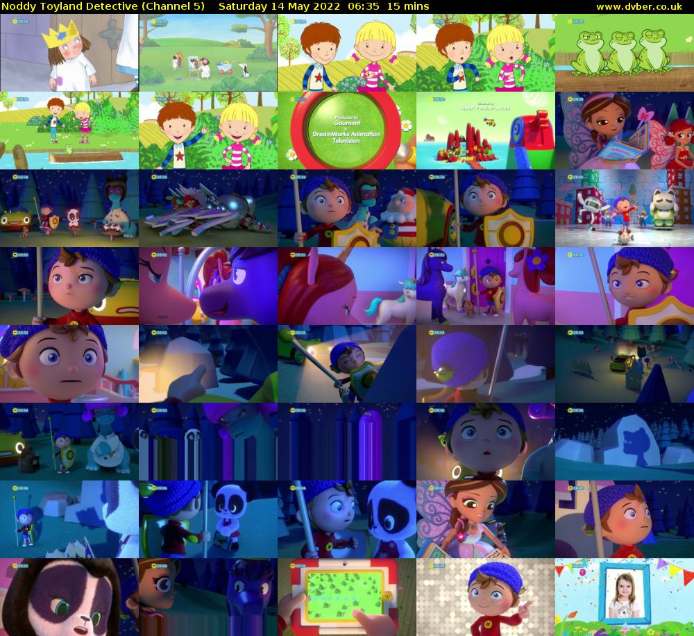 Noddy Toyland Detective (Channel 5) Saturday 14 May 2022 06:35 - 06:50