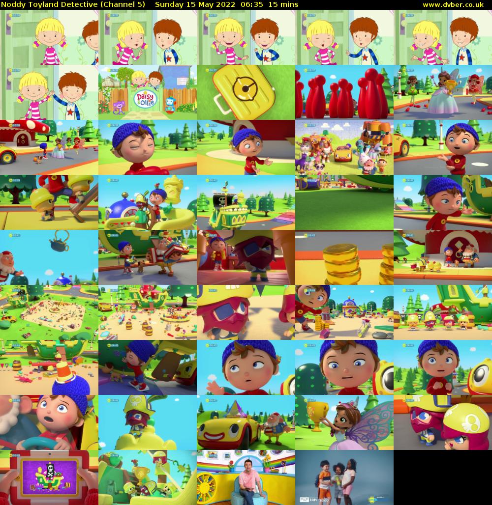 Noddy Toyland Detective (Channel 5) Sunday 15 May 2022 06:35 - 06:50
