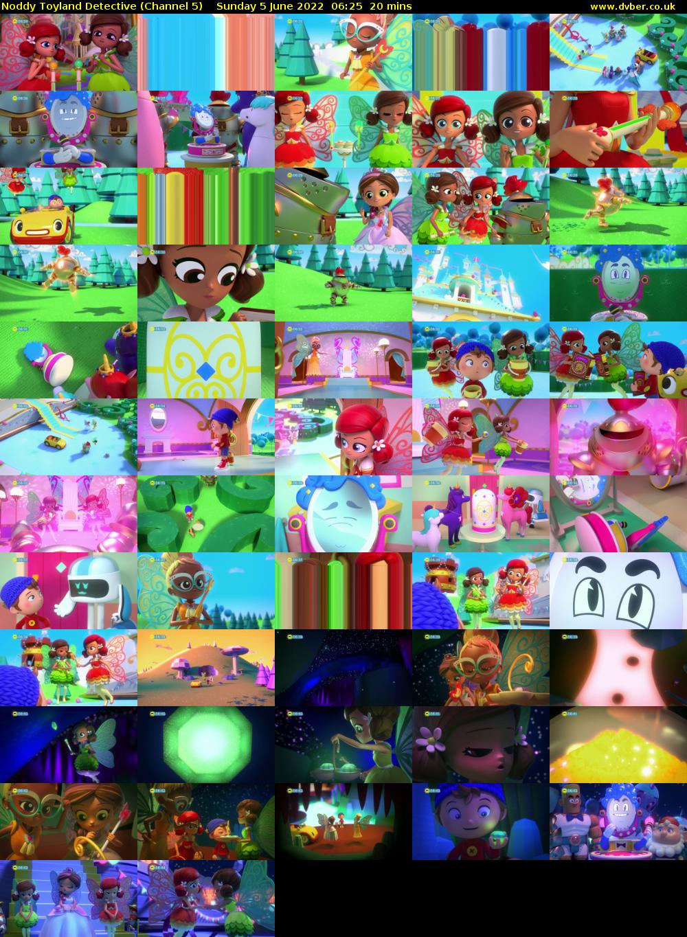 Noddy Toyland Detective (Channel 5) Sunday 5 June 2022 06:25 - 06:45